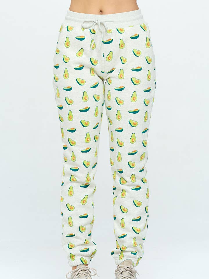 PANTALON DE SURVÊTEMENT À IMPRIMÉ AVOCAT pour la vente par SM WARDROBE