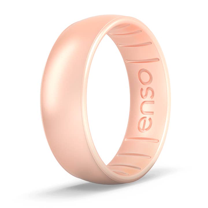 Elements Classic Silicone Ring - Rose Gold for wholesale by Enso Rings