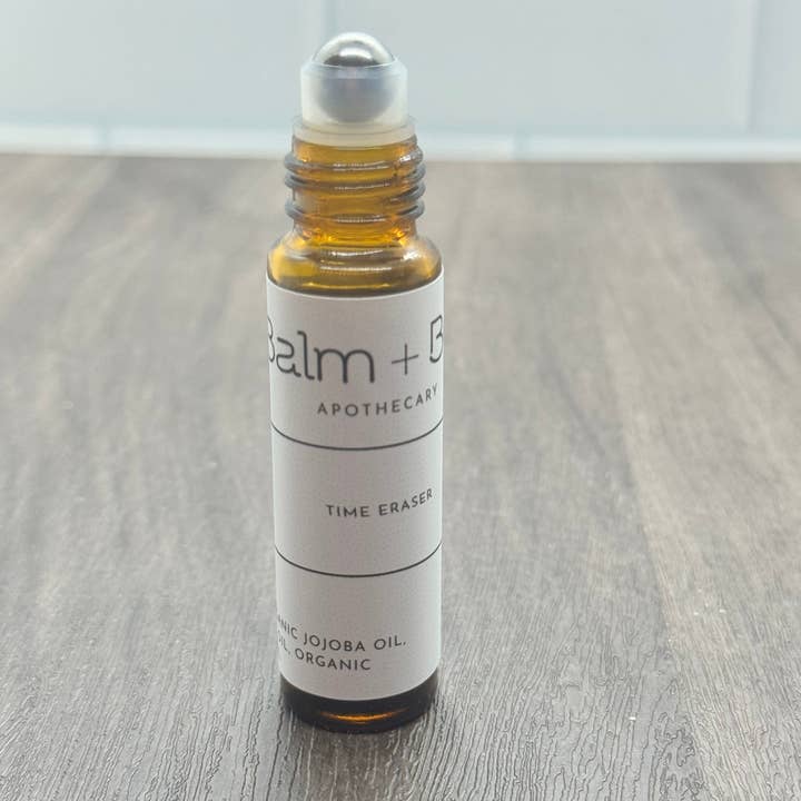 Balm and Bee Apothecary - Wholesale Healing salve/balm/cream - Time Eraser Roller Bottle1