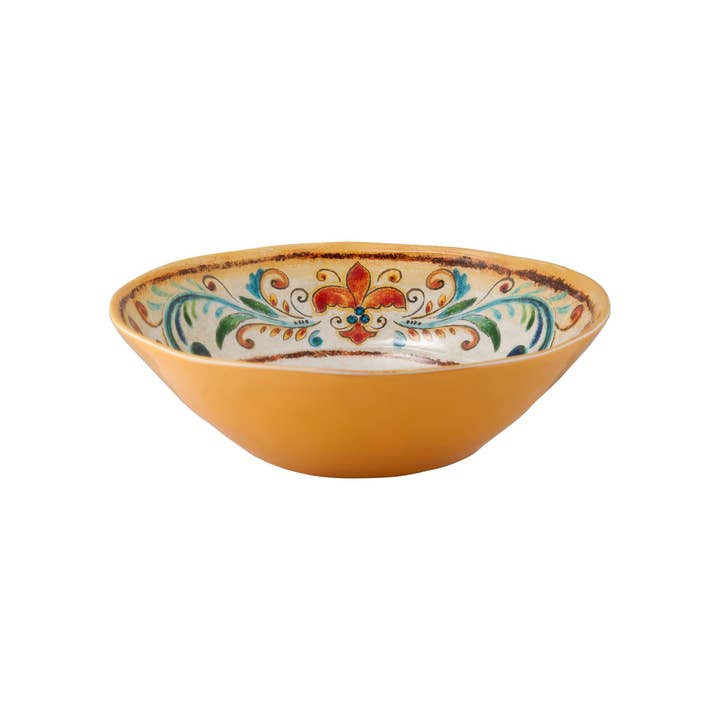 Tuscany Melamine 8" Dinner Bowl for wholesale by Supreme Housewares