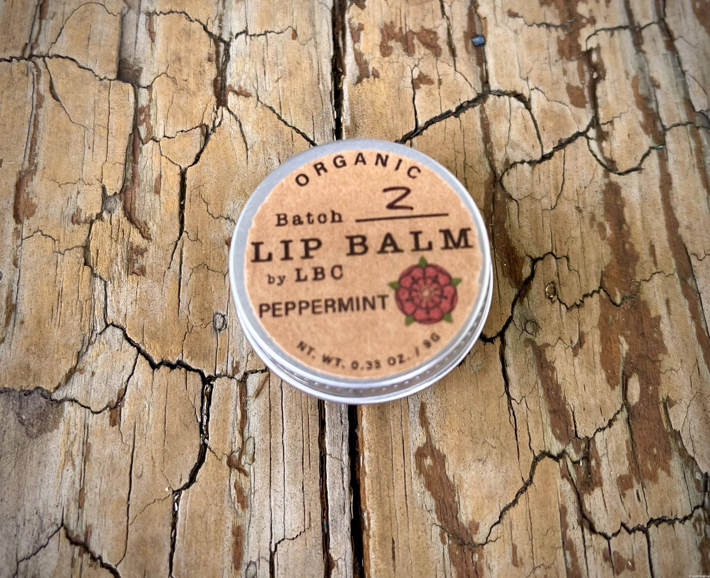 Lancaster Beard Company – Großhandel Lippenbalsam – Bio-Lippenbalsam mit Pfefferminze von LBC1