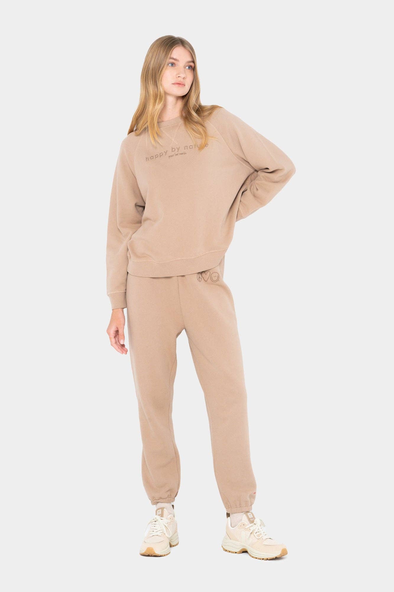 Peace Love World - Wholesale Sweatshirt - Women's - Core Crewneck Sweatshirt1