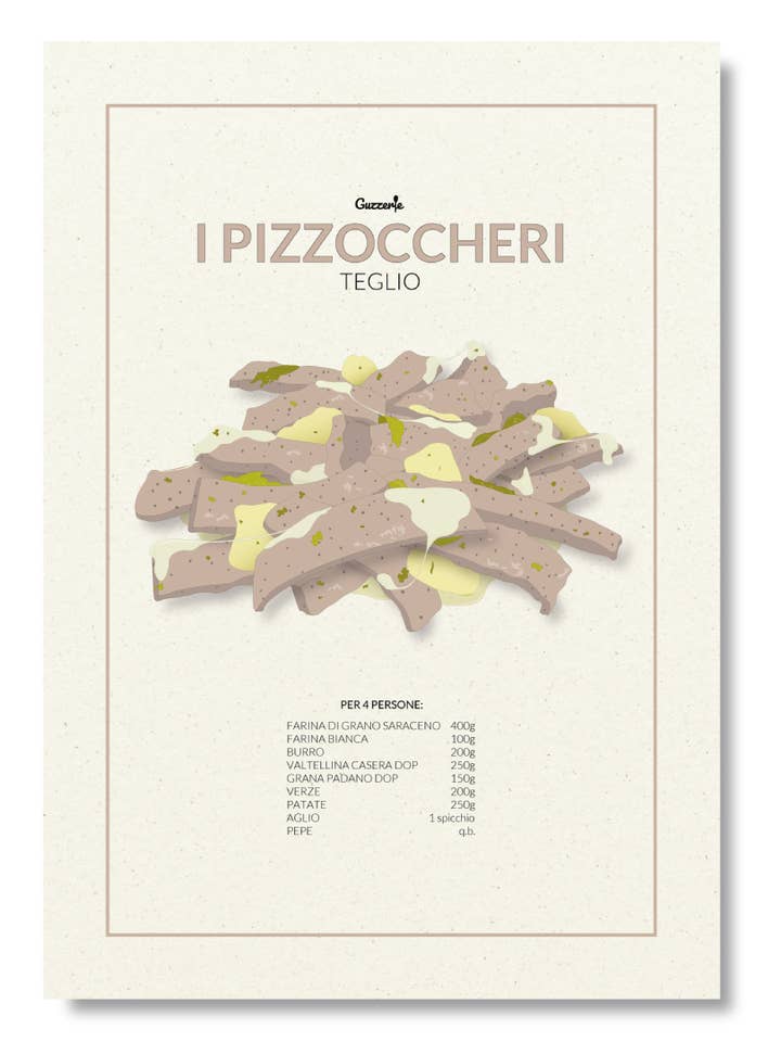 LES PIZZOCCHERI pour la vente par Guzzerie