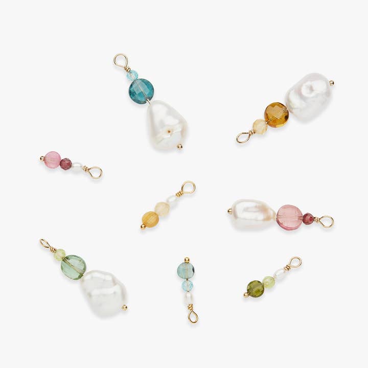 Ciondolo aggiuntivo Endless Soiree riempito in oro per la vendita all'ingrosso da parte di Koi Atelier