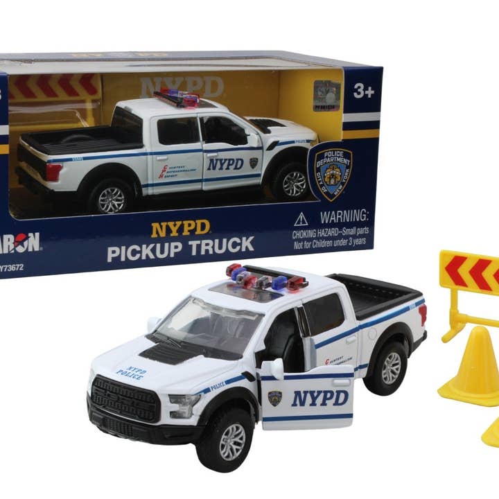 NYPD PICKUP TRUCK 1/43 for wholesale by Daron Worldwide Trading