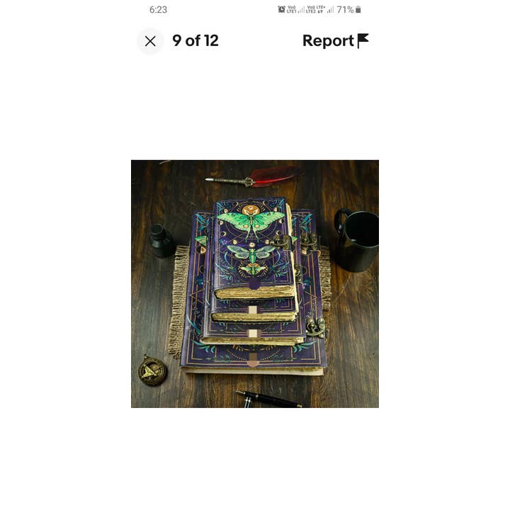 Jay mataji Handicrafts - Wholesale Journal/Diary - Vintage Leather Butterfly Print Journal, Handmade Rustic