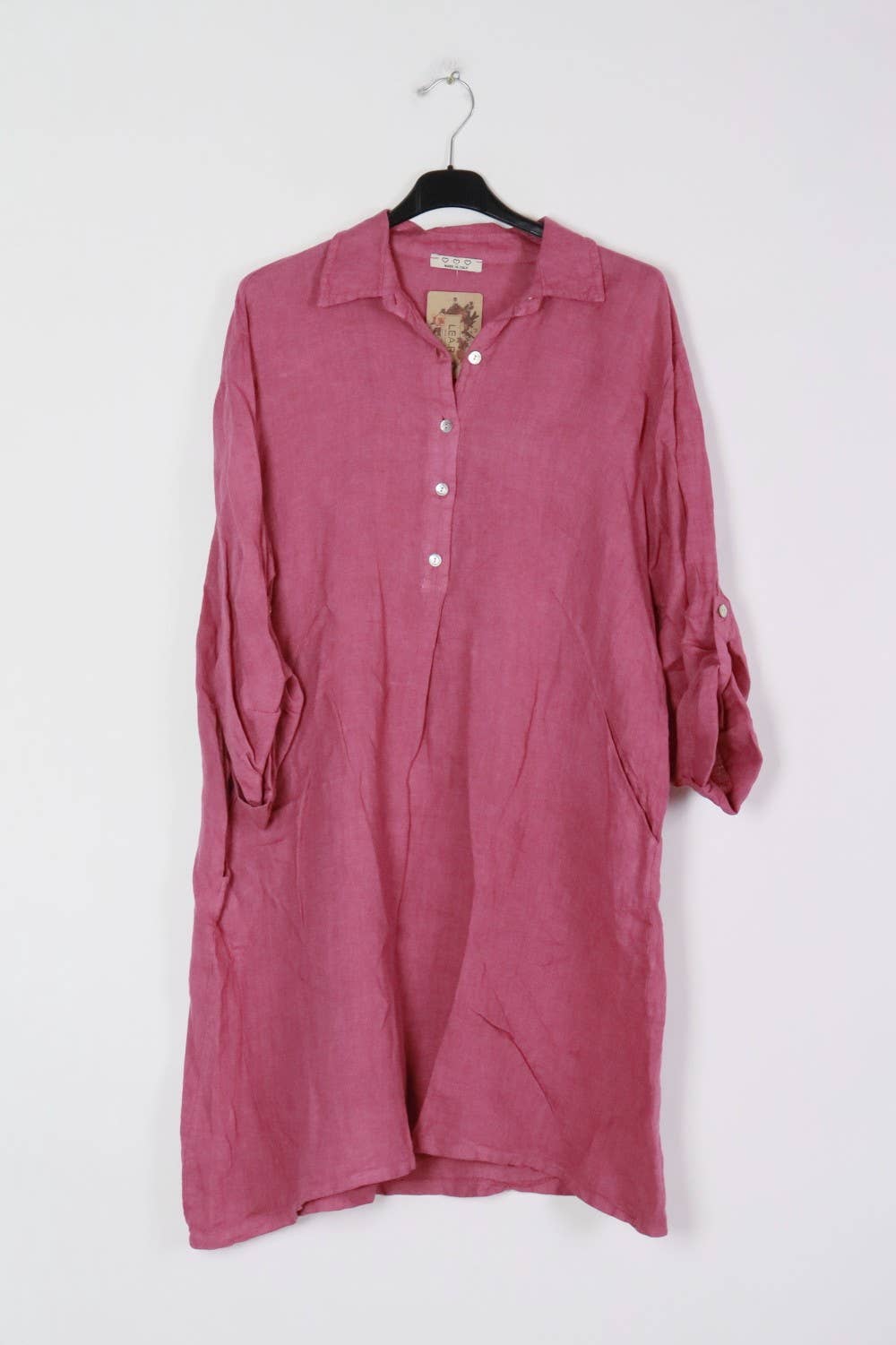 LÉA & LUC – Engroshandel Kjole - Dame – Korte kjoler i 100% hør REF. 135148