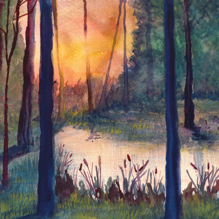 Reflect Art Print for wholesale by Erin LaCerra Art