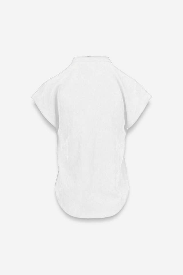 Naked Zebra - Wholesale Blouse - Women's - Soft Matte Drop Shoulder Blouse19