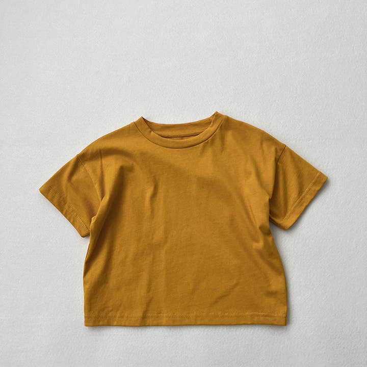 MyKids-USA® - Wholesale T-Shirt - Kids - Baby Solid Color Thin Style Fashion Unisex T-Shirt6