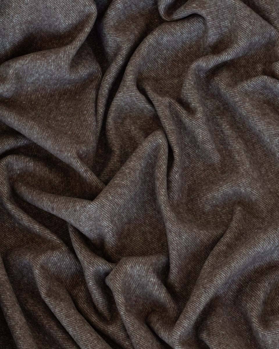 MoST - Wholesale Throw Blanket - Cashmere/Merino Throw Blanket TIBET - brown2