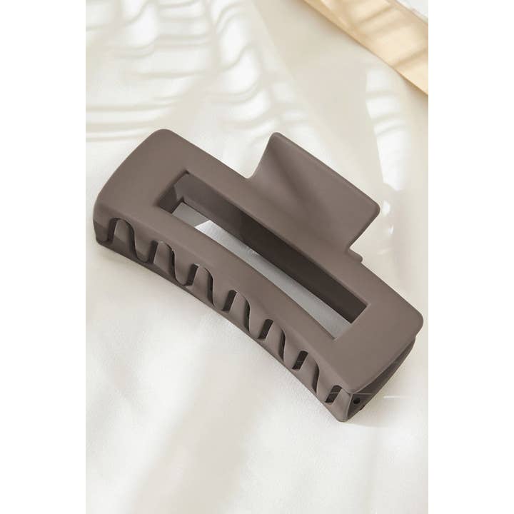 Hana - Wholesale Hair Clip - Women's - Solid Color Rectangle Shaped Hair Claw14