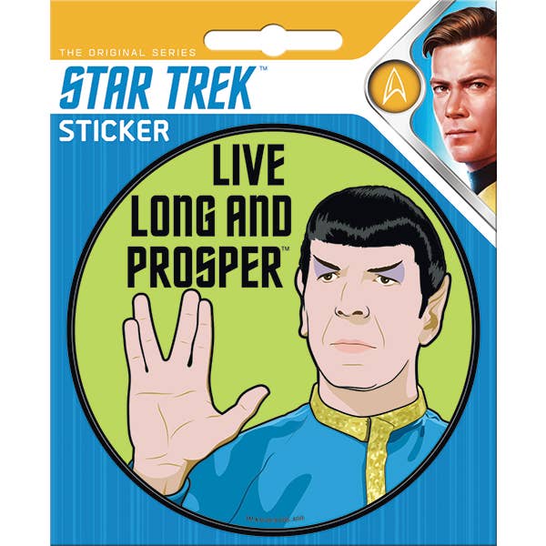 Ata-Boy - Wholesale Sticker - Star Trek Live Long and Prosper Stickers