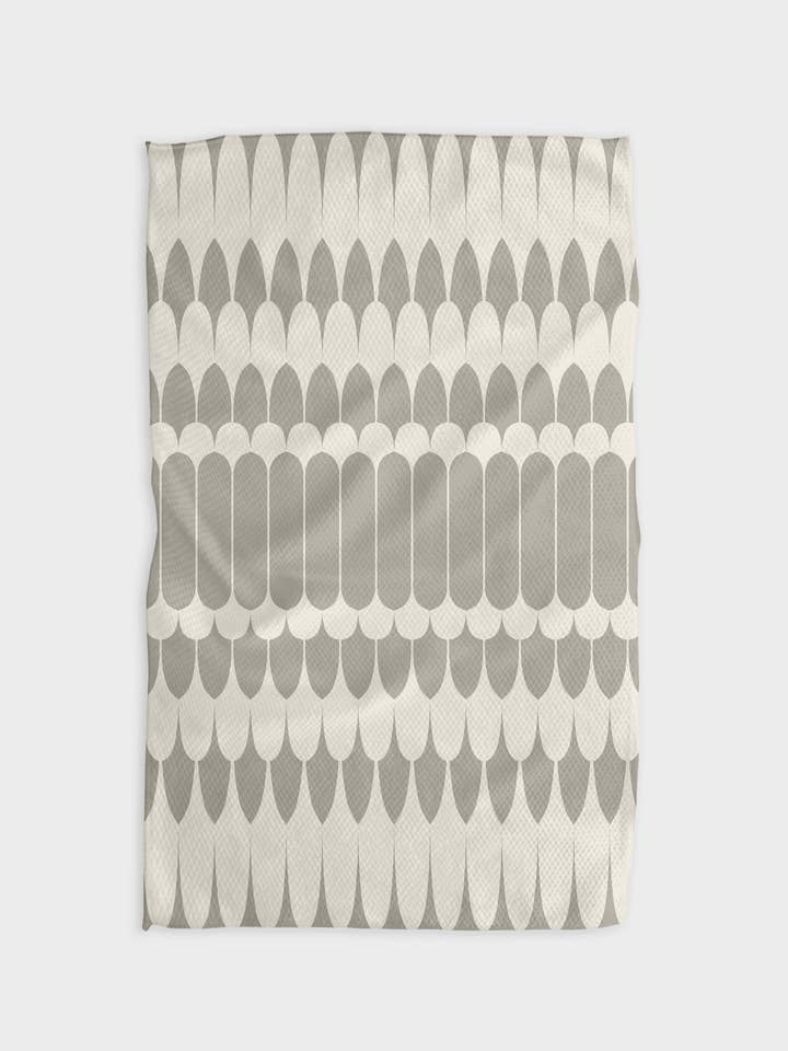 Salle D'or Kitchen Tea Towel for wholesale by Geometry