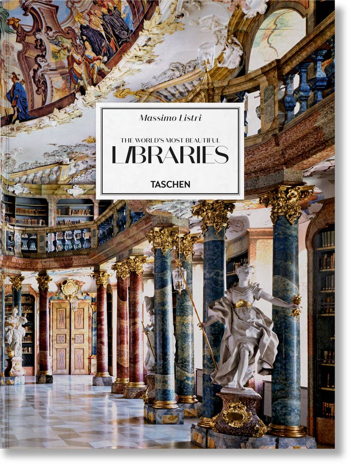 Massimo Listri. The World’s Most Beautiful Libraries (German, French, English) for wholesale by TASCHEN America