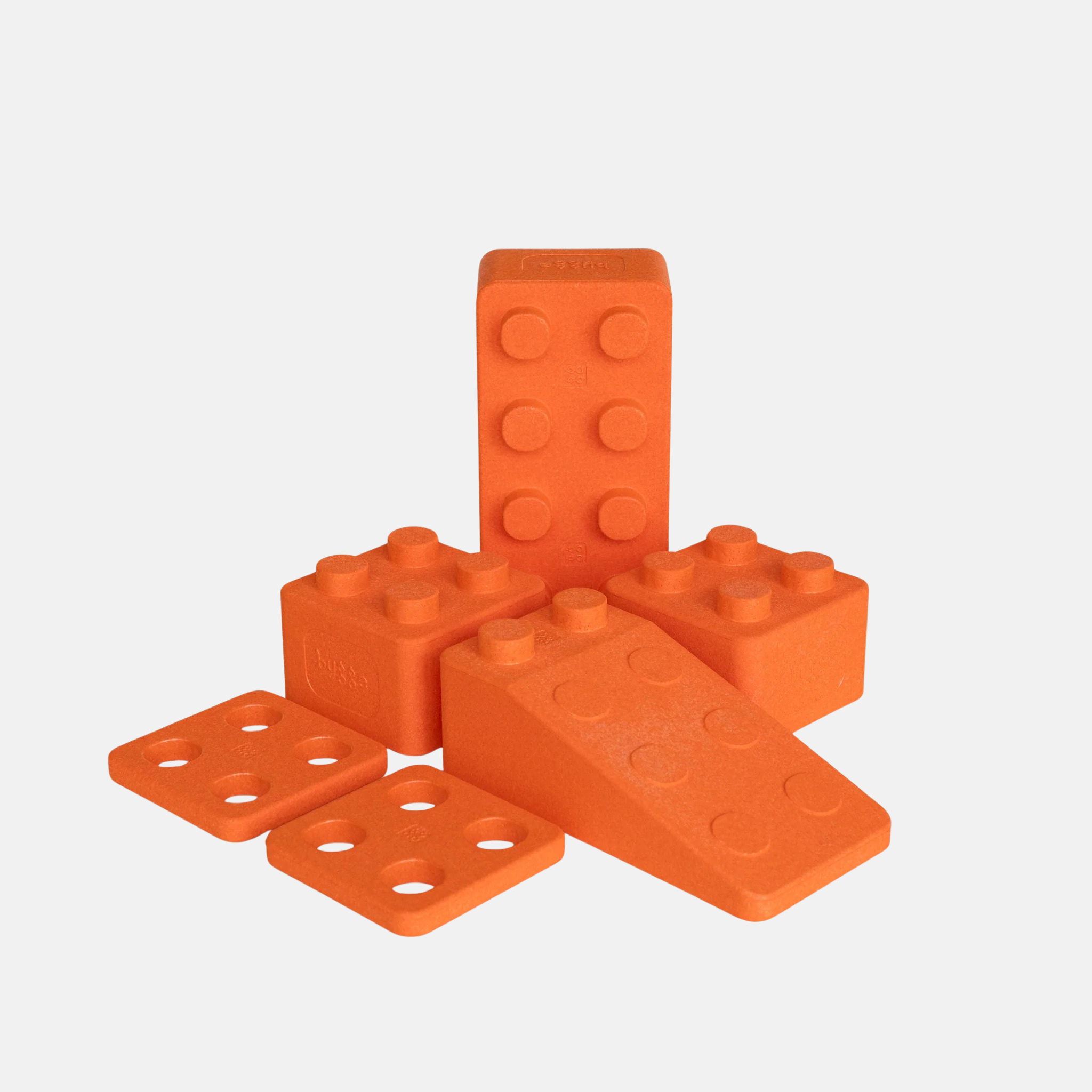 bygge - Wholesale Building Set - Kids - bygge - Basic Set "MONOKROM" (6 pieces)7