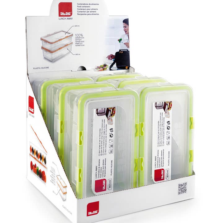 IBILI - Food container 600ml-green for wholesale by Ibili
