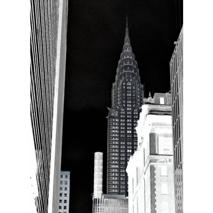 Chrysler Building on 8"x10" Canvas for wholesale by Dawna Anders Photography