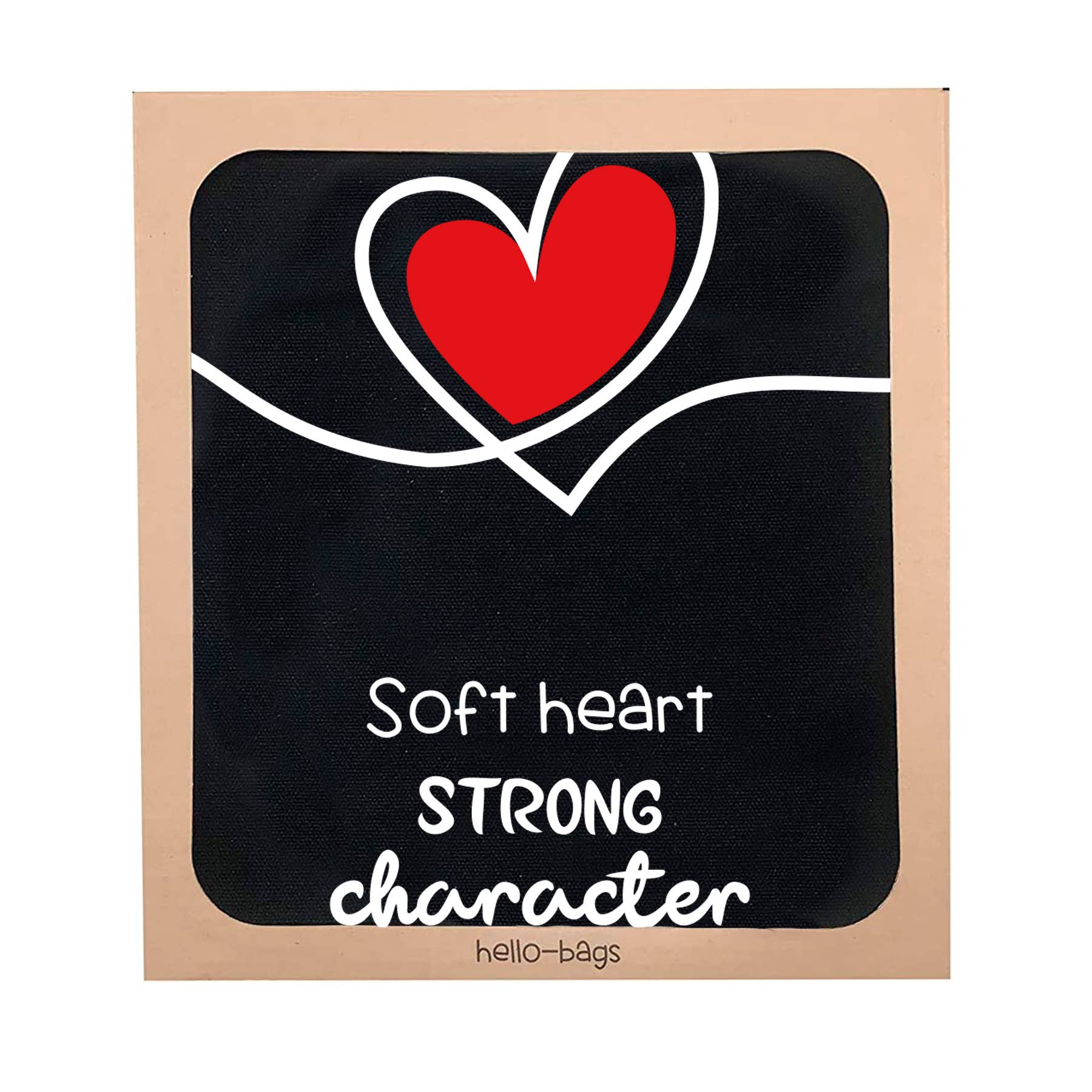 hello-bags - Vente Tote bag – femme - SAC FOURRE-TOUT (SAC EN TISSU) « SOFT HEART »3