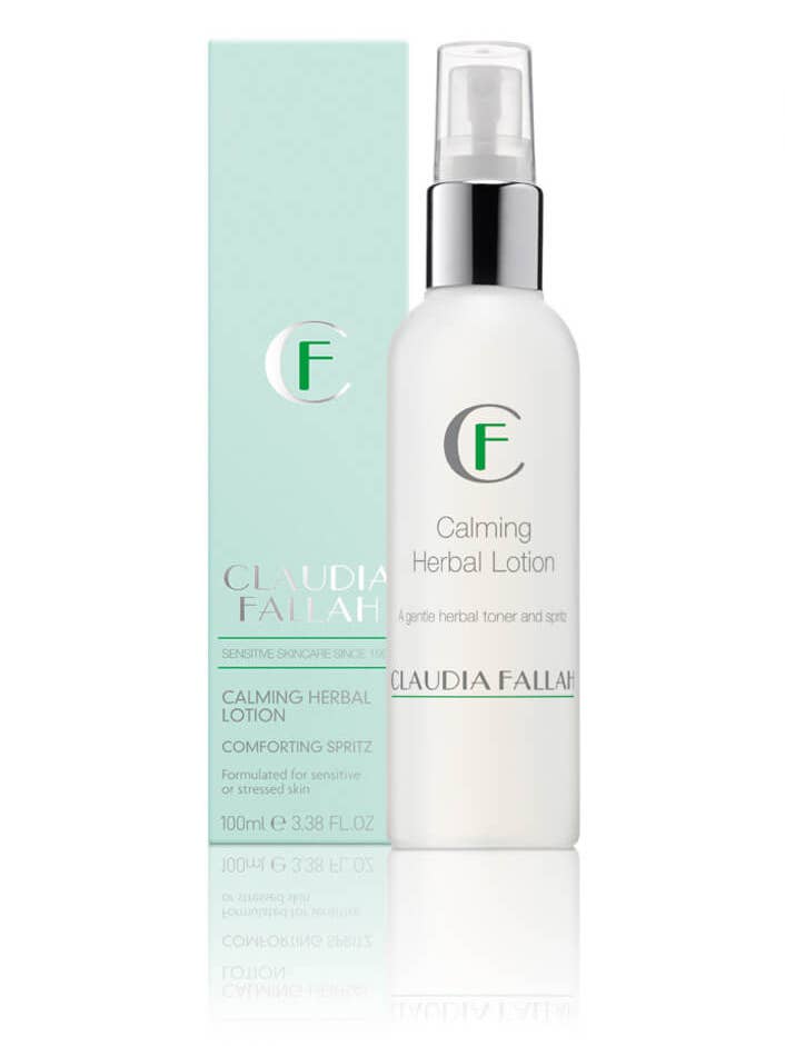Calming Herbal Lotion 100ml for wholesale by Claudia Fallah Cosmeceuticals