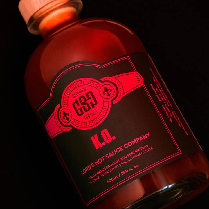 Lord's Hot Sauce - Wholesale Hot Sauce - K.O. - GSP x LORD’S HOT SAUCE - Limited Edition - 500ml5