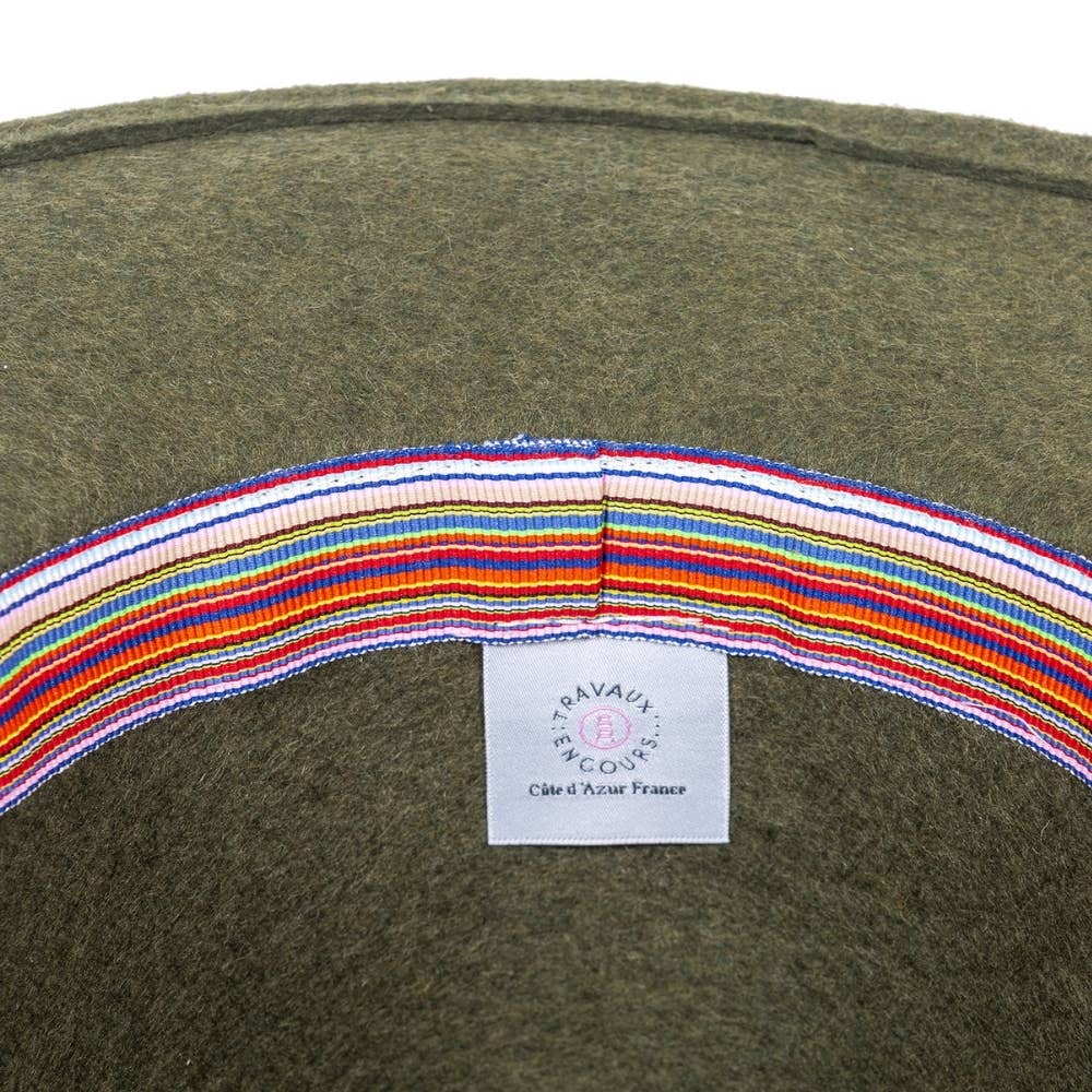 TRAVAUX EN COURS... - Wholesale Fedora - Women's - FELT HAT - leather band, sewn brim66