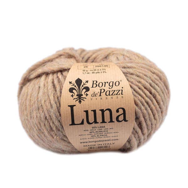 Borgo de' Pazzi - Firenze – Fio por atacado – Luna - Fio de lã multiuso em pacote com 10 novelos de 50 g5