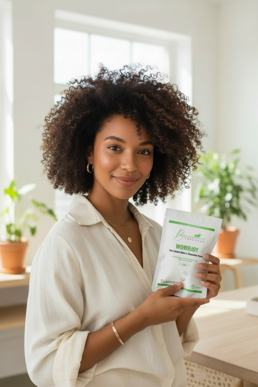 bconsciousnaturals – Limpador/limpeza íntima por atacado – Bconscious Naturals™ Womb Joy (4 unidades) Pérola de Limpeza Yoni Natural Detox Yoni para Saúde Feminina, Rejuvenescimento e Suporte para SOP2