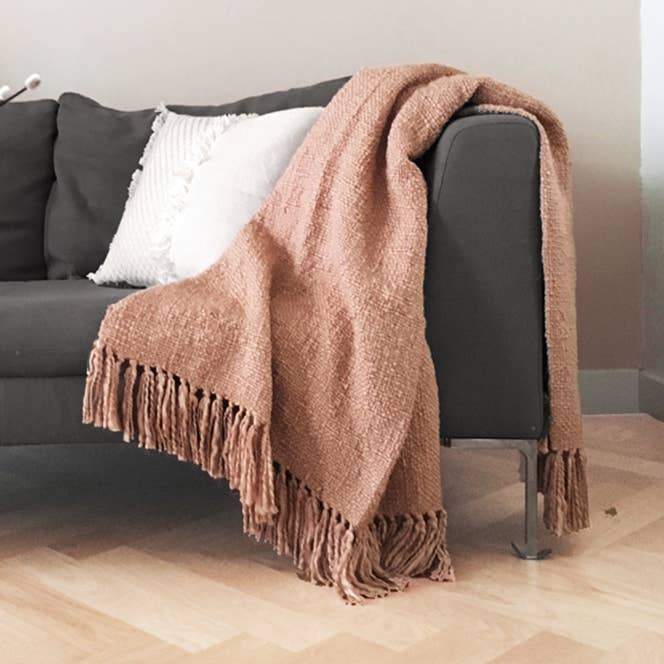 Plaid rosa Brush per la vendita all'ingrosso da parte di Malagoon