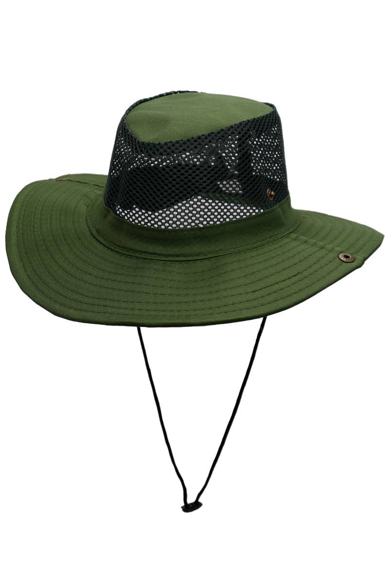 Cap Zone - Vente Bob – unisexe - Chapeau de pêcheur Boonie en maille solide8