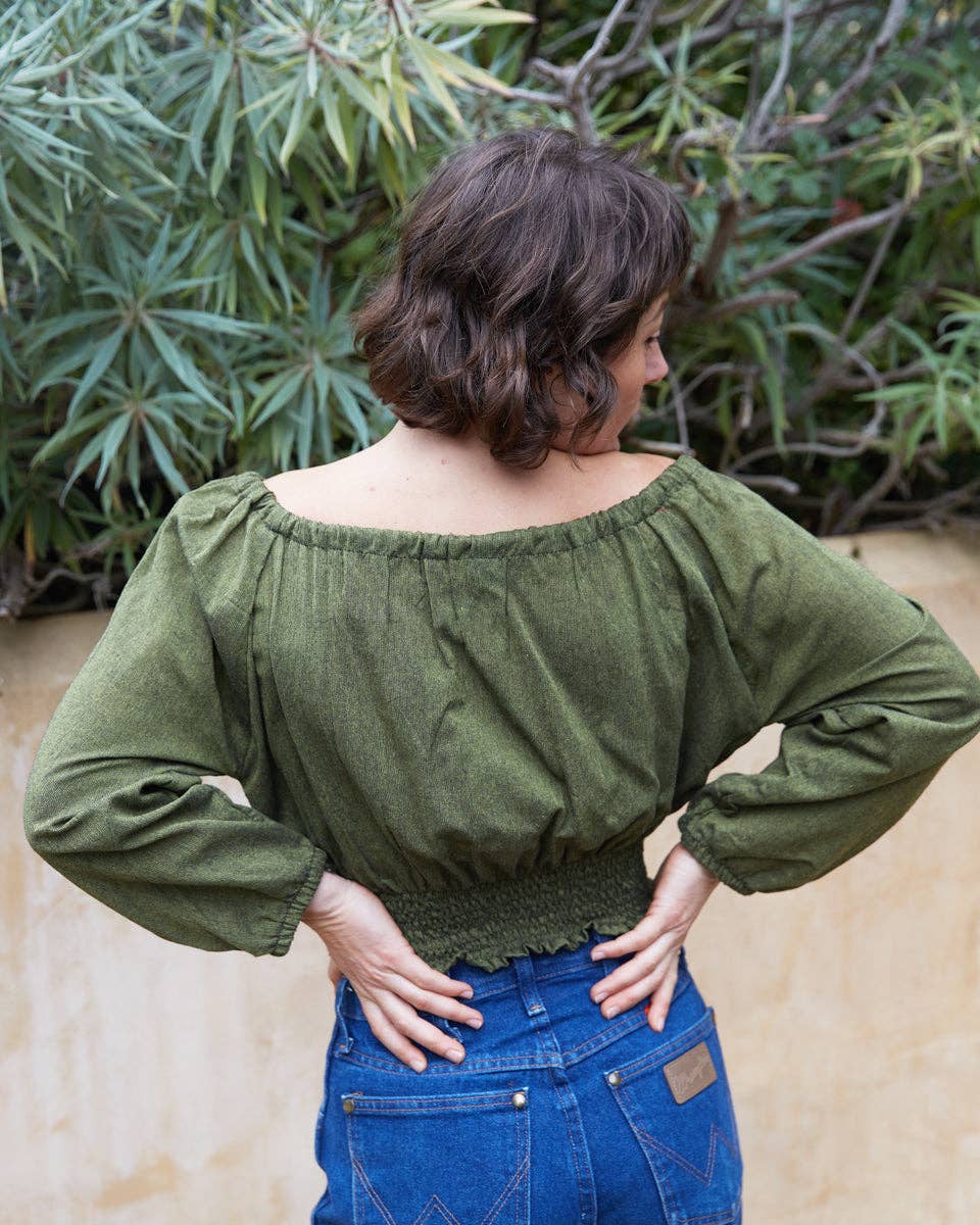 Zig Zag Asian Collection - Wholesale Blouse - Women's - Prairie Blouse19