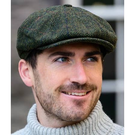 Bronte Moon – Engroshandel Flat cap - Herre – Driving Cap - Flat Cap - Fremstillet i Irland4