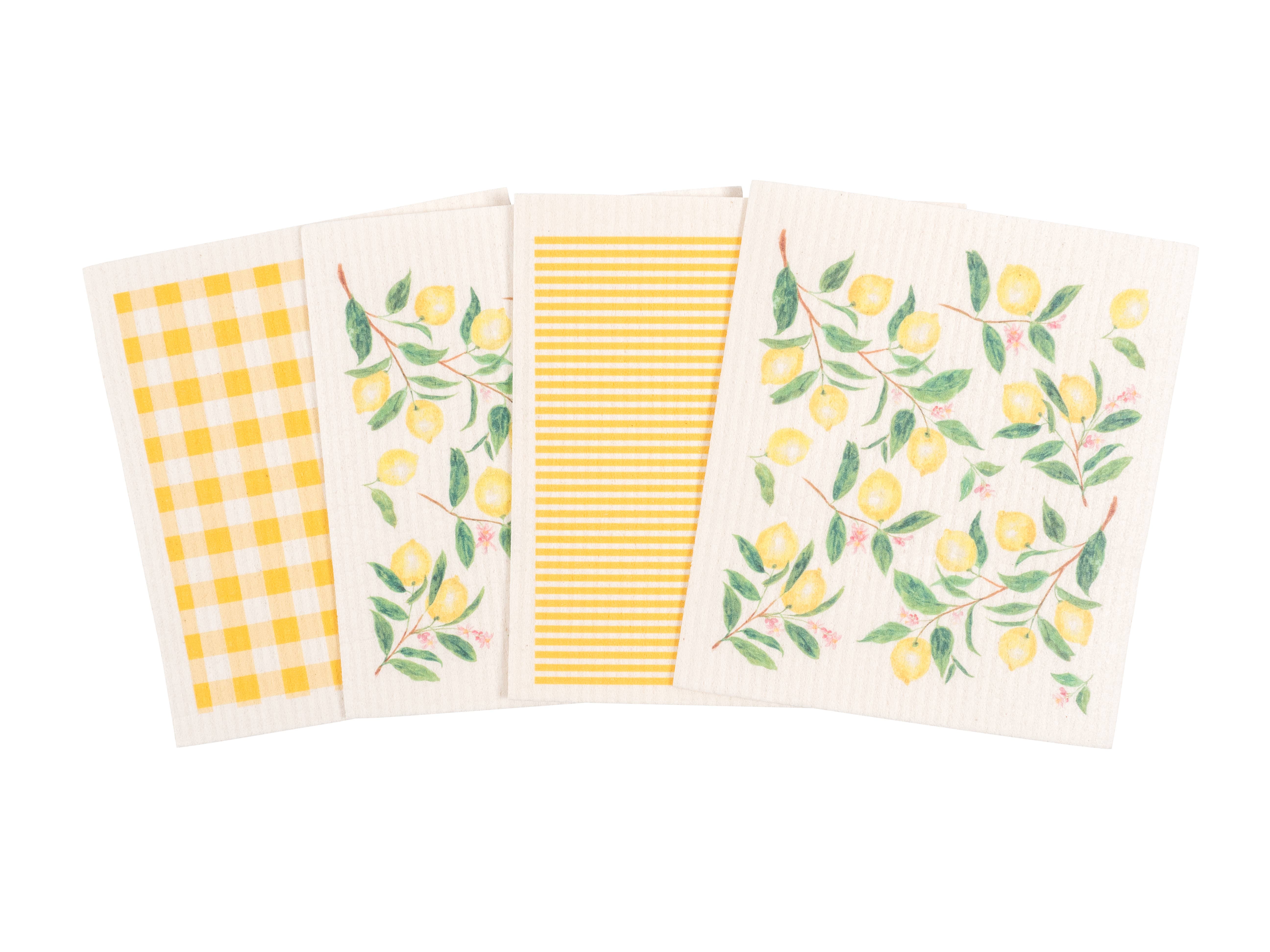 KAF Home - Vente Torchon - Lot de 4 torchons suédois mixtes KAF Home0