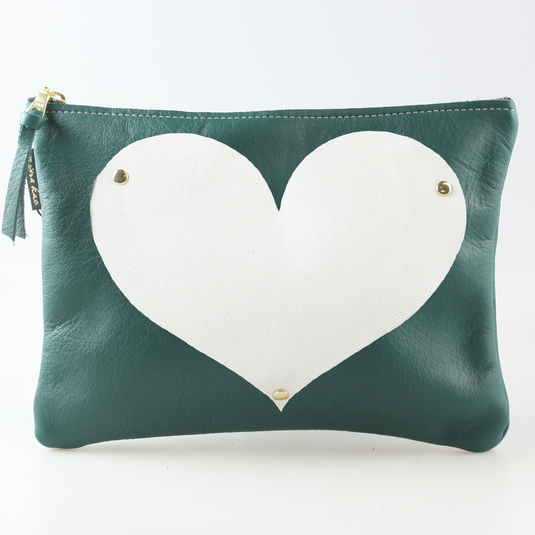 Zina Kao Exclusives – Engroshandel Posetaske - Dame – Soft Heart Applique: 3 størrelser! 28