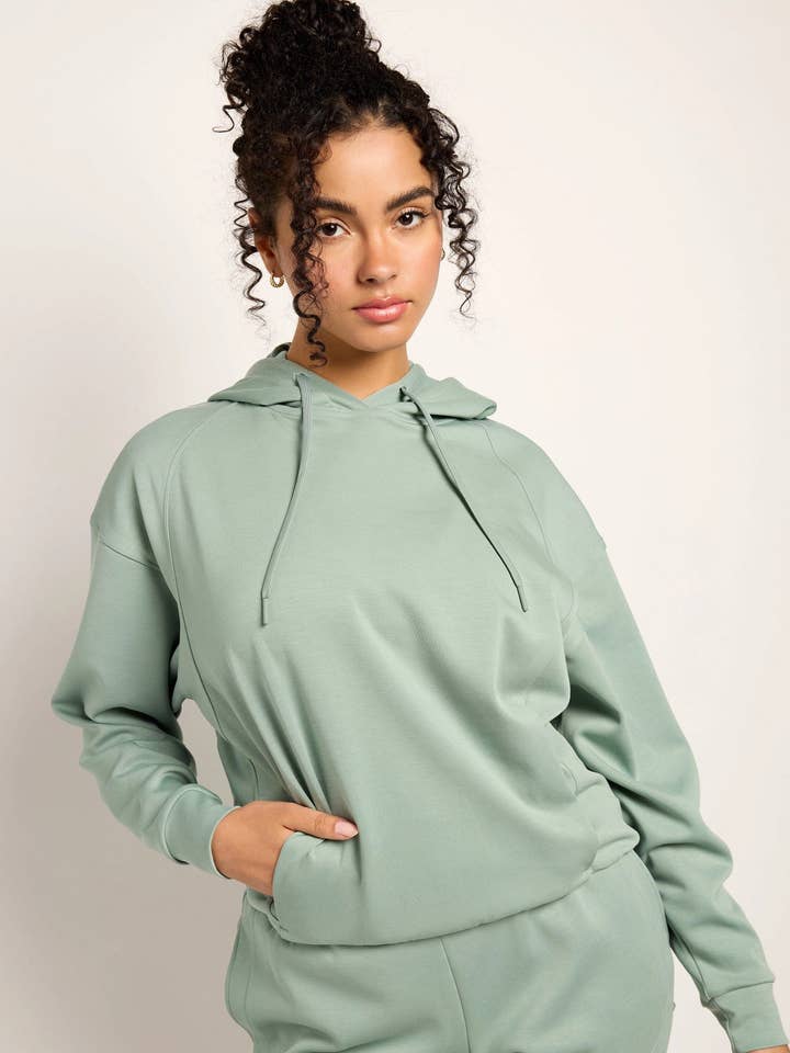 Double Knit Sojourn Hoodie for wholesale by Interval