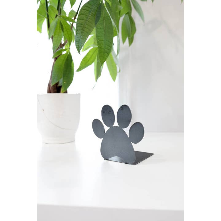 Highland Ridge | Handmade Home Decor - Wholesale Bookend - Paw Print Bookend