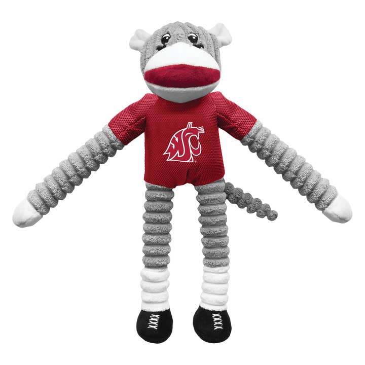 Jouet pour animaux de compagnie NCAA Washington State Cougars pour la vente par Little Earth Productions