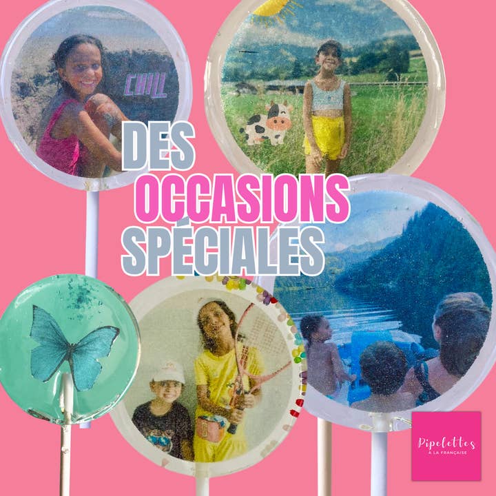 Pipelettes a la française - Wholesale Lollipop - Customizable lollipops 3.5 cm6