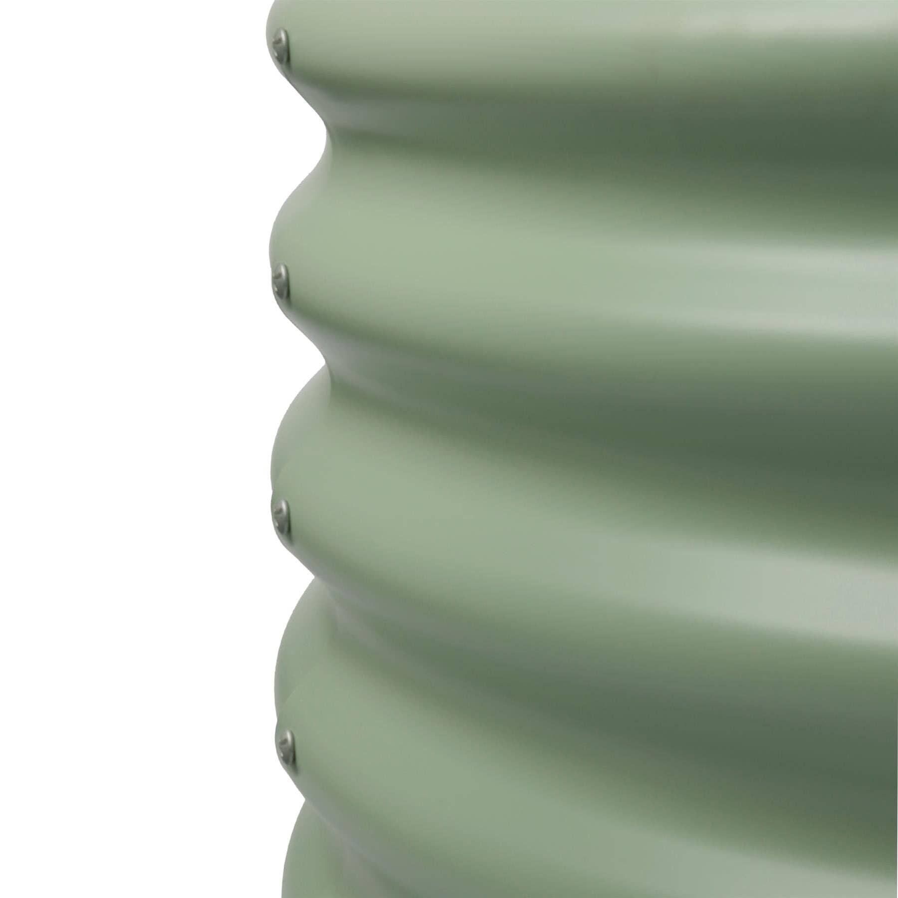 Rinkit Ltd - Venta al por mayor Jardinera - Cama de Jardín Elevada Redonda - 90cm x 45cm - Por Harbour Housewares6