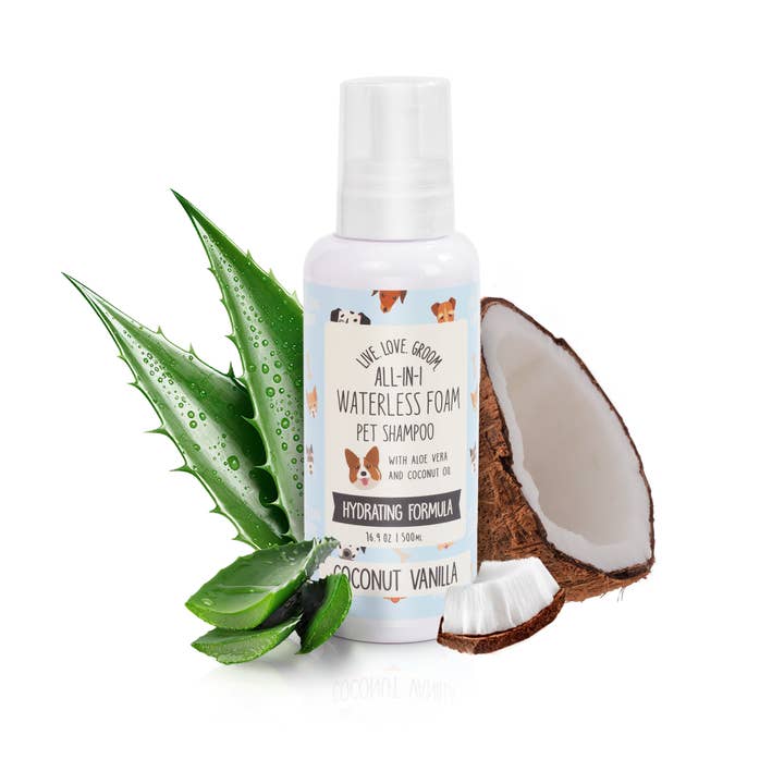 Precious Tails Live. Love. Groom. Dry Shampoo for Pets 500ml for wholesale by Precious Tails