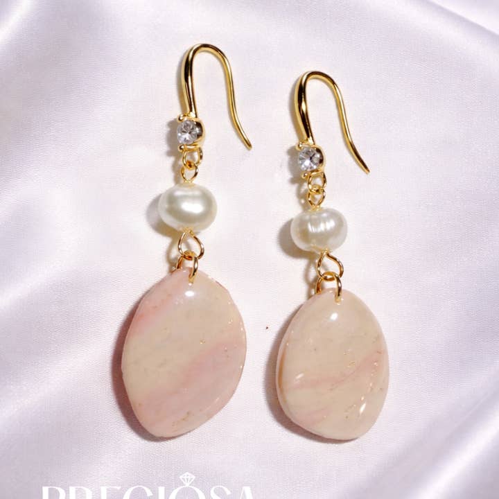 Blush Pearl Geode for wholesale by Preciosa Jewelry Co.