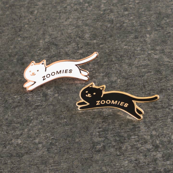 Zoomies Pin for wholesale by Everyday Olive