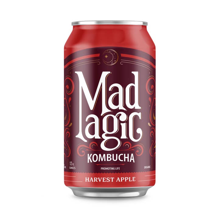 Mad Magic Kombucha - Wholesale Kombucha - Harvest Apple Kombucha0