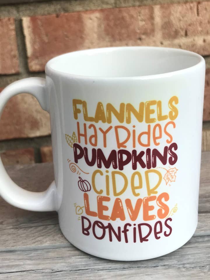 Fall favorite things Mug för wholesale av Andi’s Shoppe