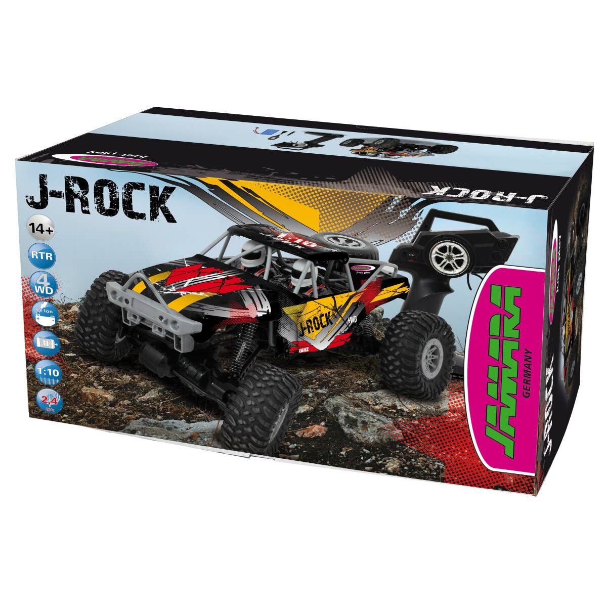 mhw24 - Wholesale Toy Car/Truck - Kids - J-Rock Crawler 4WD 1:10 Li-ion 2.4GHz1