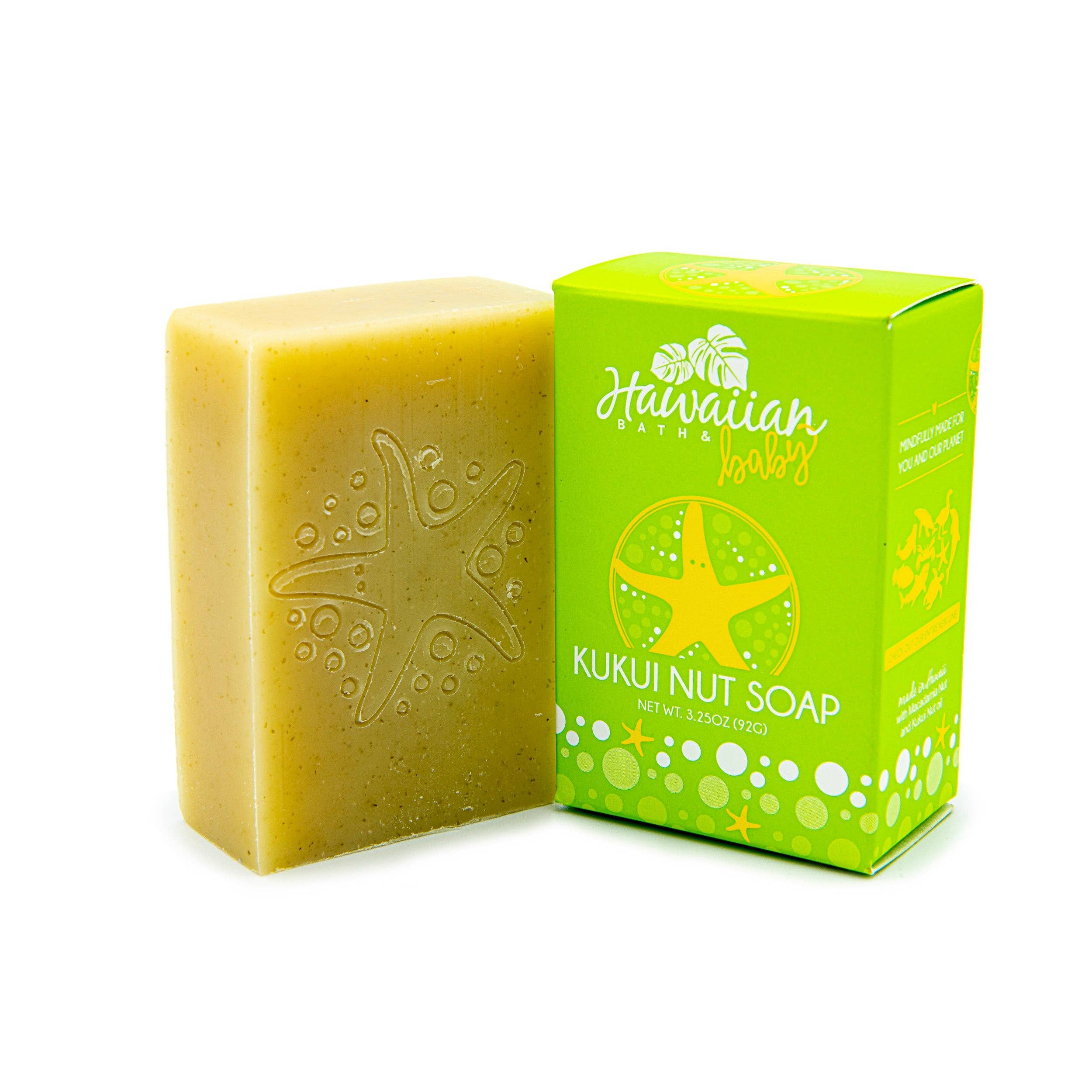 North Shore Soap Factory - Hawaiian Bath & Body - Vente Pains de savon - Barre aux noix Keiki Kukui0