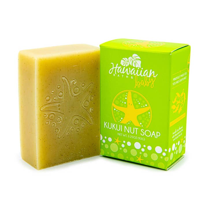 North Shore Soap Factory - Hawaiian Bath & Body - Vendita all'ingrosso Saponette - Keiki Kukui Nut Bar0