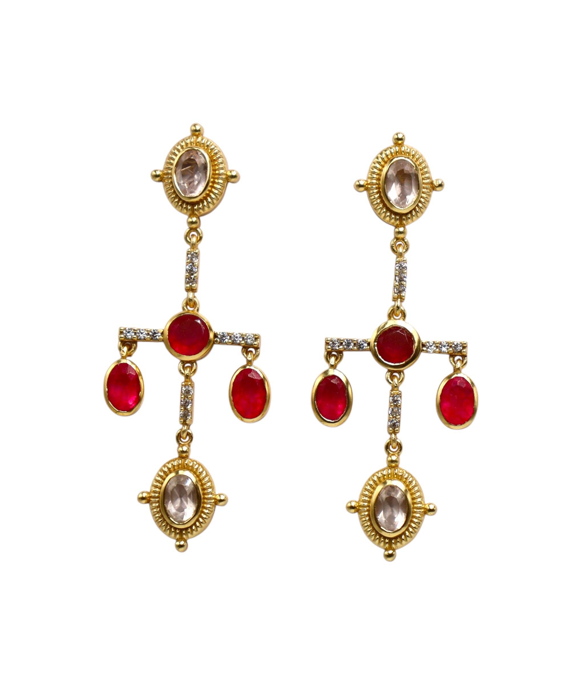 DIAPERIS - Wholesale Dangle Earrings - PAVIA EARRINGS0