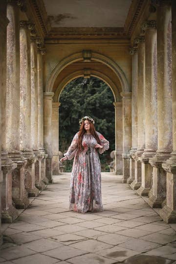 Costurero Real - Wholesale Costume - Women's - Lace Overdress Bridgerton inspired costume surcoat medieval