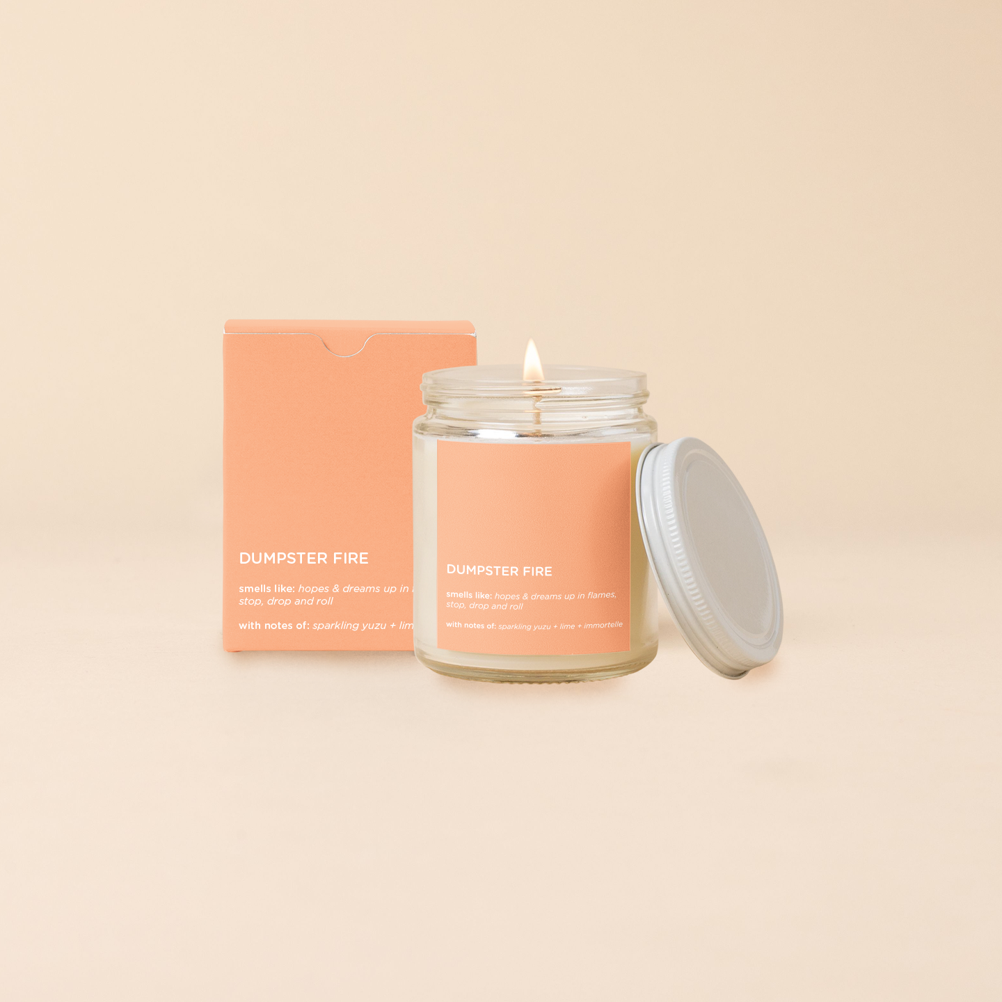 Talking Out of Turn – wholesale Jar/filled candle – Candle Jar w/Lid - Life26